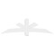 Ekena Millwork Alberta Architectural Grade PVC Gable Bracket, 84"W x 24 1/2"H x 6"D x 6"F, 7/12 Pitch GBP084X25X0606ALB00 - alternate 5